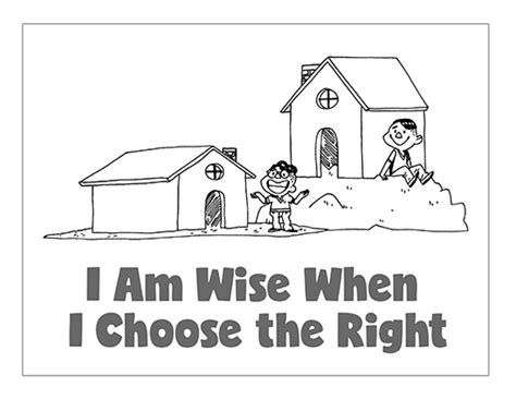 Primary 2 Lesson 36 I Am Wise When I Choose The Right