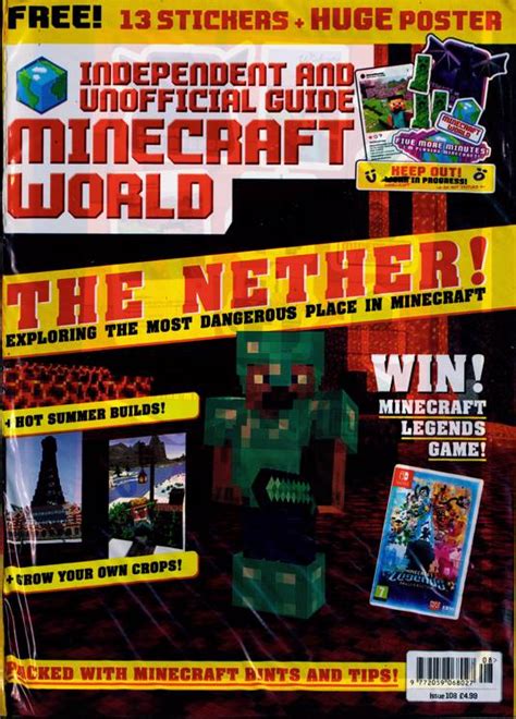 Minecraft World Magazine Subscription Buy At Uk General