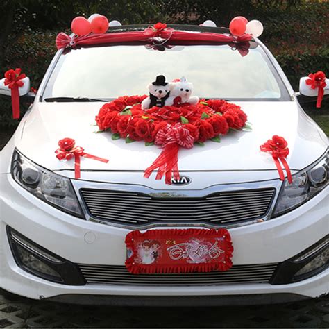 If you are looking for someone whose professional, friendly and helpful. Wedding Car Decoration Flower Bridal Sedan Car ...