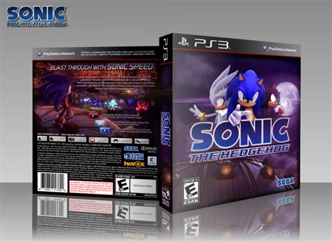 Sonic The Hedgehog Playstation 3 Box Art Cover By Ronthis The Werewolf