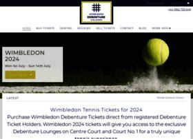 Wimbledondebentureholders At WI Buy Tickets For Wimbledon 2023