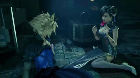 Don Corneos Mansion Aerith And Tifa First Meeting Tifa Outfit 1