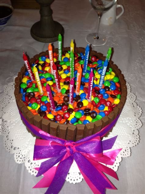 chocolate overload kitkat m s chocolate birthday cake for daughter birthday cake for