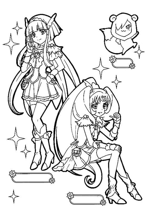 Glitter Force Printable Coloring Page Download Print Or Color Online