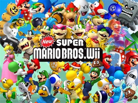 Imagen New Super Mario Bros Wii By Speedy 99png Super Mario Wiki