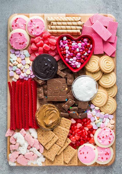 Valentines Day Grazing Board Ideas Edible Crafts