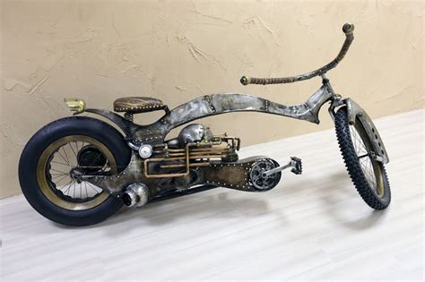 Steampunk Motorcycle Steampunk Vehicle