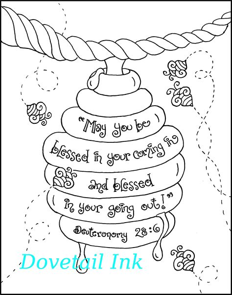 Printable Coloring Page Printable Sunday School Activity Digital