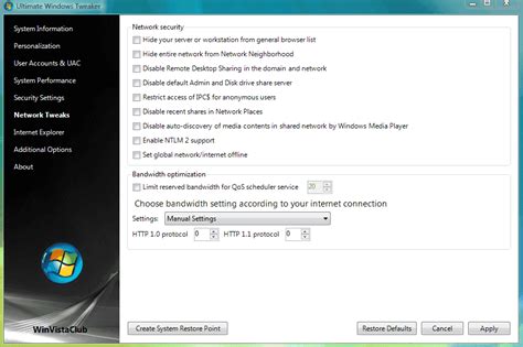 Free Ultimate Windows Tweaker Tweak Windows Vista 4sysops