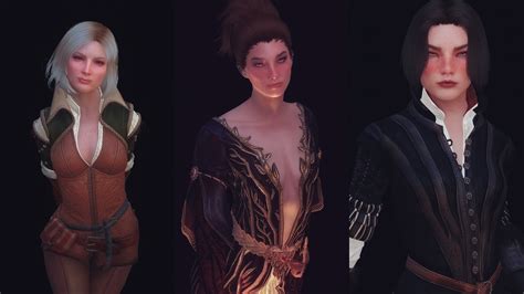 Yennefer And Triss Outfits Uploaded At Skyrim Nexus Mods And Community
