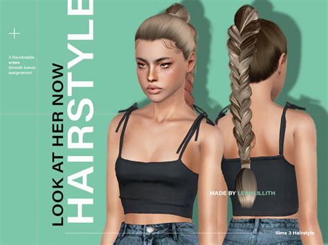 Leah Lilliths Leahlillith Look At Her Now Hair Look At Her Now Sims