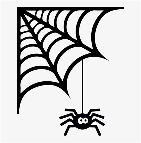 Corner Spider Web Svg Free Transparent Png Download Pngkey