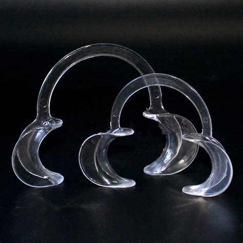 buy 4 pcs clear abs oral fixation mouth gag fetish cheek retractor dental open