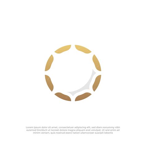 Premium Vector Abstract Circle Logo Design Template