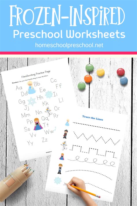 Free Printable Frozen Worksheets For Preschoolers