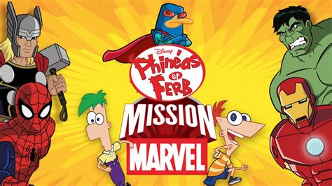 Phinéas Et Ferb Mission Marvel Disney