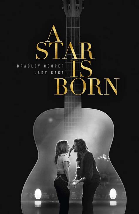 A Star Is Born Poster Movie 11 X 17 Inches Lady Gaga Guitar Ships Sameday From Usa A Star Is