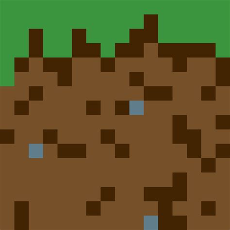 Minecraft Grass Pixel Art