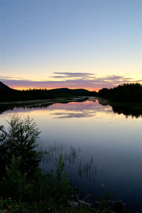 Lapland Lake Stock Image Image Of Scandinavia Cold Still 4572553