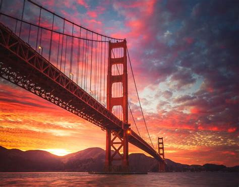 Unforgettable Sunsets And Sunrises At The Golden Gate Bridge With