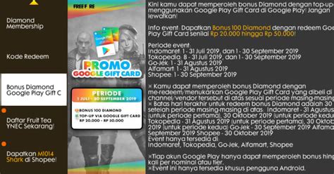 See what you can buy with google play balance in your country using this link. Event Free Fire Bonus 100 Diamond Google Play Gift Card ...