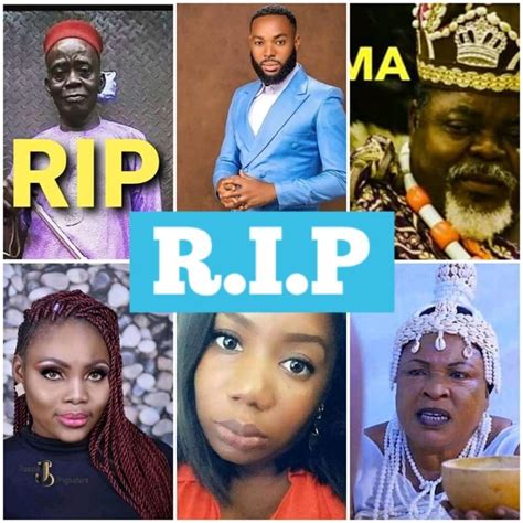 2021 See 6 Nollywood Stars Who Died Recently Photos Gh