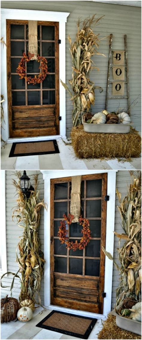Welcome Fall 16 Amazing Diy Fall Porch Decorating Ideas