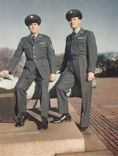Early 1950s First Usaf Uniforms Air Force Historical Support