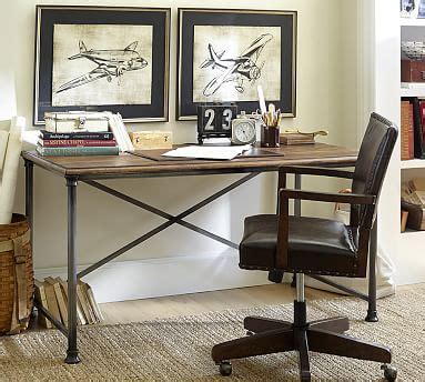 Using these free and easy diy plans you can build a beautiful desk inspired by pottery barn's $800 sicily console for under $75. Austin Desk, Office Desk | Pottery Barn