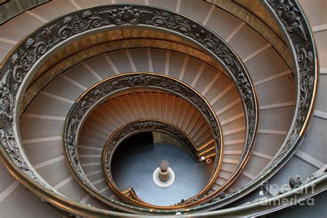 Vatican Spiral Staircase Photograph By Mary Ann Teschan Pixels