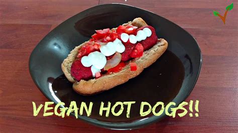 Vegan Hot Dogs Yummy Youtube