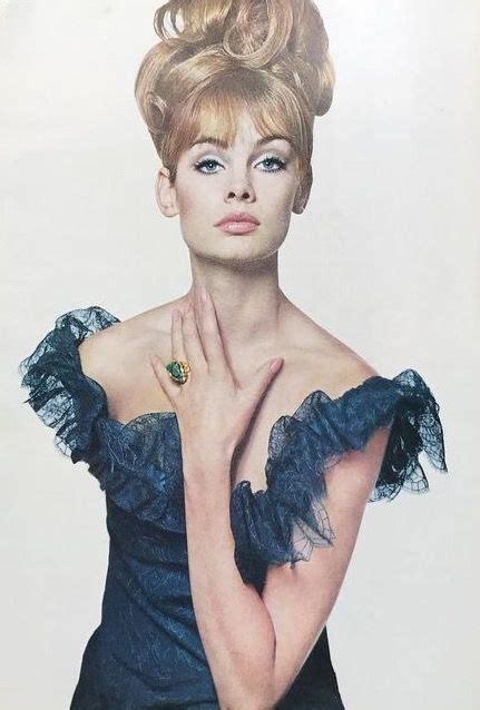 Jean Shrimpton Photo By Bailey Vogue February 1964 Pjcalder 1960s