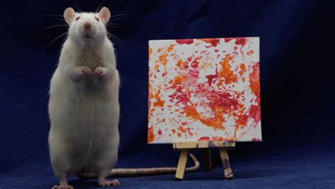 Rat Painting X Etsy