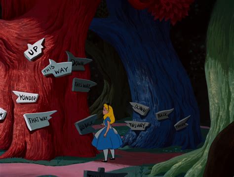 Wool And Wheel Alice In Wonderland 1951