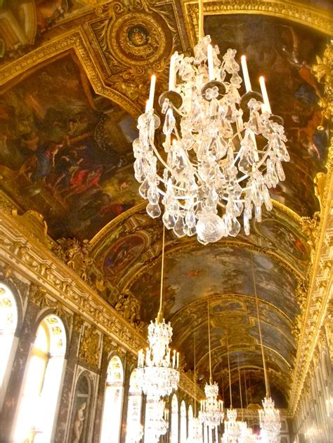 Hall Of Mirrors Versailles France Hall Of Mirrors Ceiling Lights