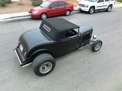 Find Used 1932 Ford Roadster Street Rod Hot Rod Race Car Convertible