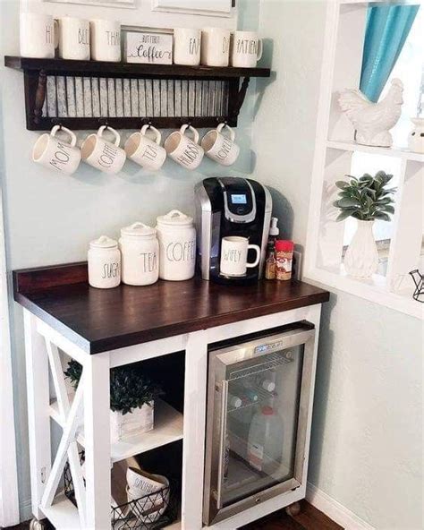Small Coffee Bar Cabinet Ideas