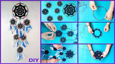 Diy How To Make Dreamcatcher At Home Youtube