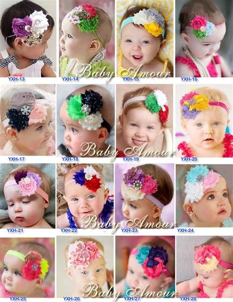 Flower Baby Headbands Cute Girls Hairtie Head Bands Lace Hairband