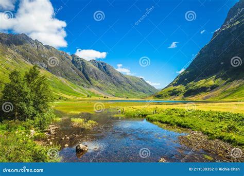 Glencoe Highland Region Scotland Glencoe Or Glen Coe Mountains