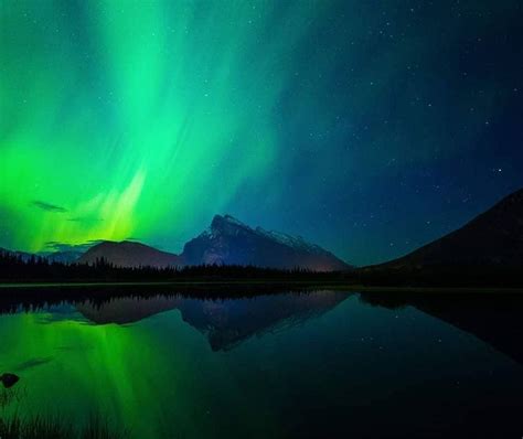 Your Guide To Experiencing The Aurora Borealis In Banff National Park