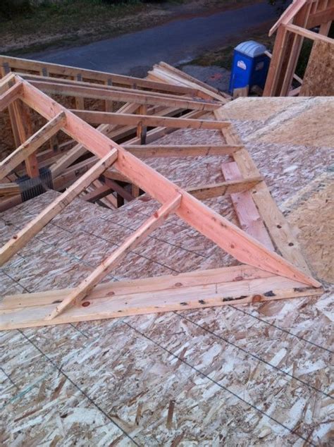Over Framing A Cross Gable Roof To A Open Great Room Cathedral