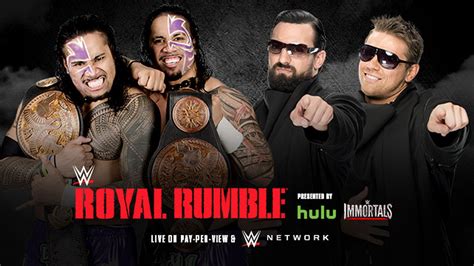 Wwe Royal Rumble 2015 Match Card Preview The Usos Vs The Miz And Damien