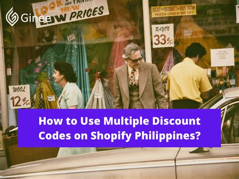 How To Use Multiple Discount Codes On Shopify Philippines Ginee