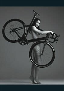 Victoria Pendleton Cycling Olympic Nude BW POSTER EBay
