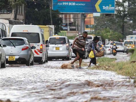 Heavy Rainfall Expected In Kenya For Next Seven Days Met