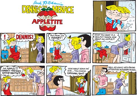 Dennis The Menace Dennis The Menace Comic Dennis The Menace Dennis