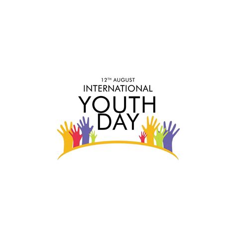Happy Youth Day Celebration Vector Template Design Illustration 2311259