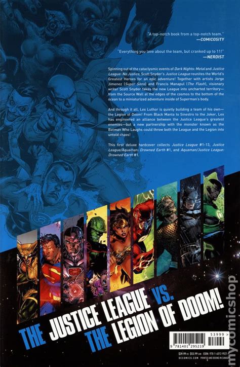 Justice League Hc Dc By Scott Snyder The Deluxe Edition Comic Books