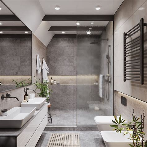 Inspiring 20 Most Beautiful Bathroom Design With Modern Bathtub Ideas